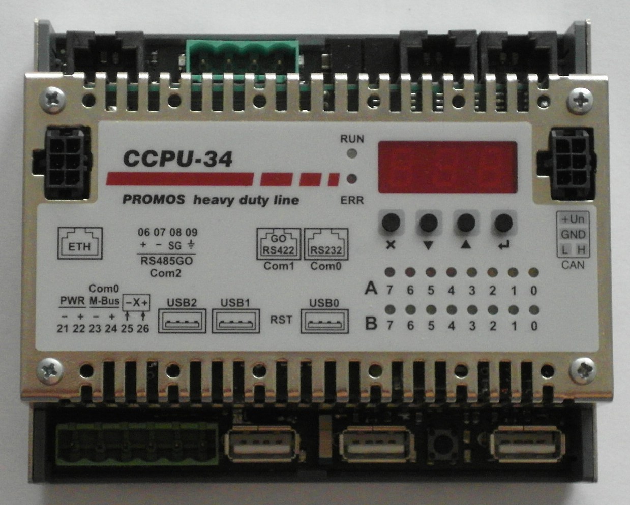 Centrální jednotka CCPU-34 CCPU-34 je určena pro nasazení i do těch nejtěžších podmínek.