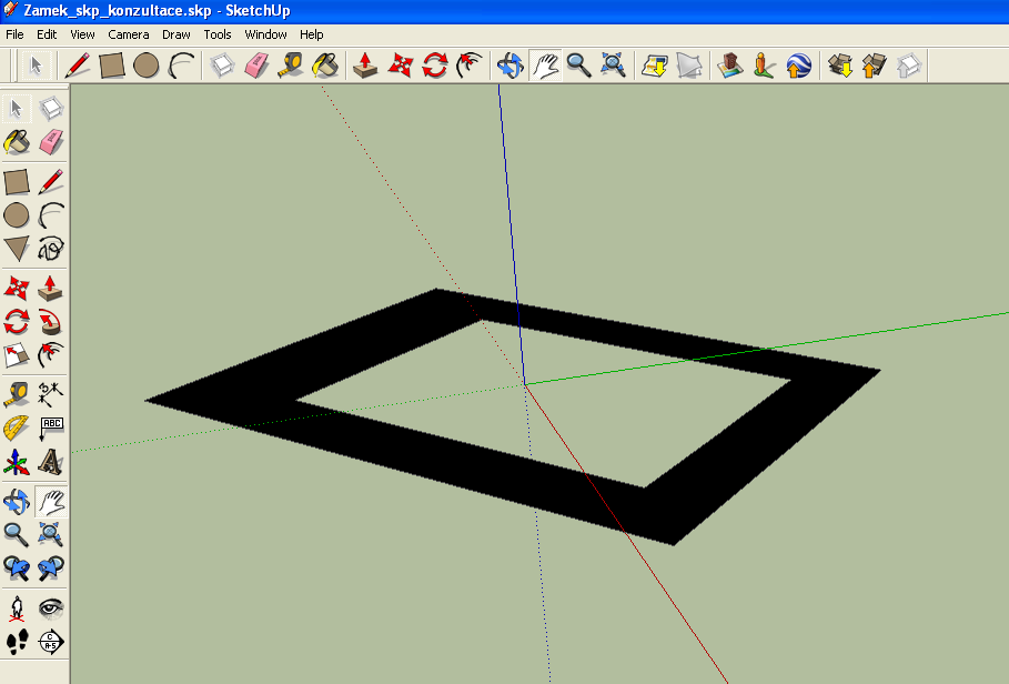 TVORBA 3D MODELU PAMÁTKOVĚ CHRÁNĚNÉHO AREÁLU ZVOLENÝM POSTUPEM