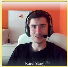 2 Chat (veřejný, soukromý, moderovaný) Komunikovat textovým chatem můžete vždy, pokud vlastník místnosti tuto funkci nezakáže. Psát zprávy můžete všem (tab všichni) nebo vlastníkovi místnosti.