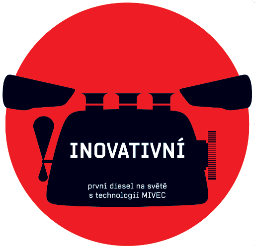 Jedinečná technika Mitsubishi Motors - první dieselový motor ve světě osobních vozů s proměnlivým časováním ventilů.
