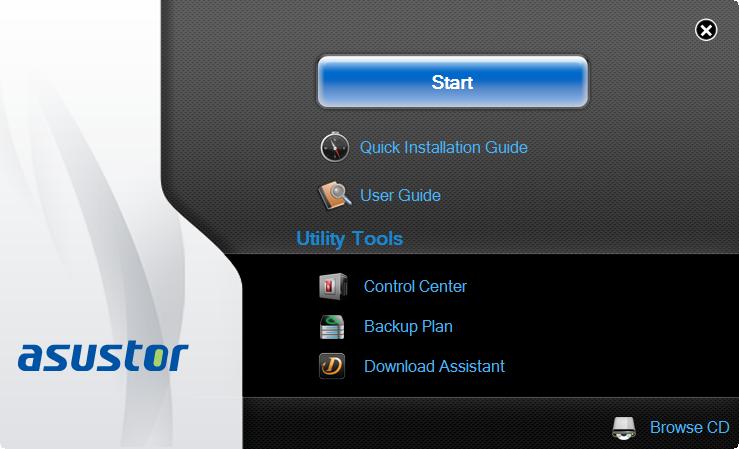 Instalace softwaru Pozn: Před instalací se ujistěte, že mate poslední verzi firmware ADM. Firmware je na CD nebo na www.asustor.cz 2.