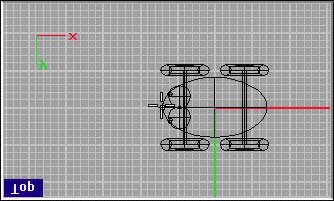 7 Příkazem Render vyrenderujte pohled Perspective. Ozrcadlete oko. 8 Stejným způsobem vytvořte dvě malé oční čočky. příkazem Sphere vytvořte kouli a dle potřeby ji přesuňte.