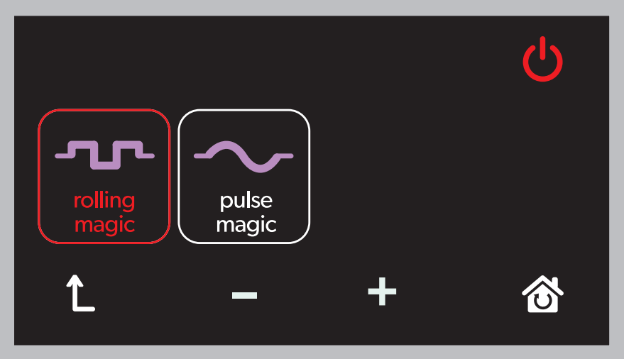 Obrázek 9 - dialog nastavení funkce aero, nastaven konstantní výkon kompresoru 5.3 Funkce magic Funkce magic je podobná funkci aero, rozdíl je v zapnutém čerpadle.