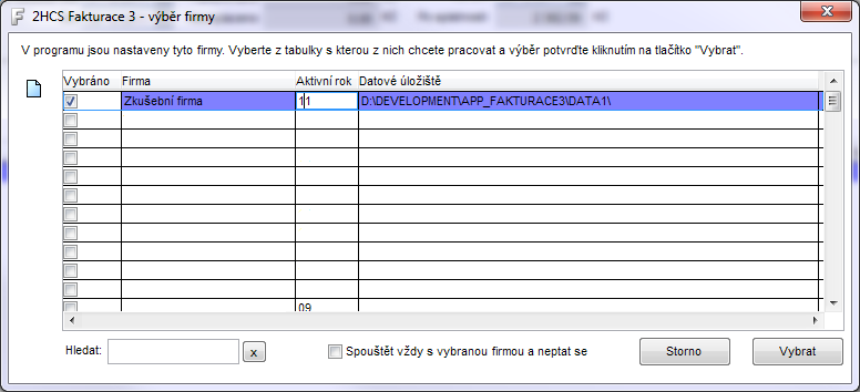 Přechod na nový rok 2012 Přechod na nový rok provedete z nabídky Akce změna roku a převod dat.
