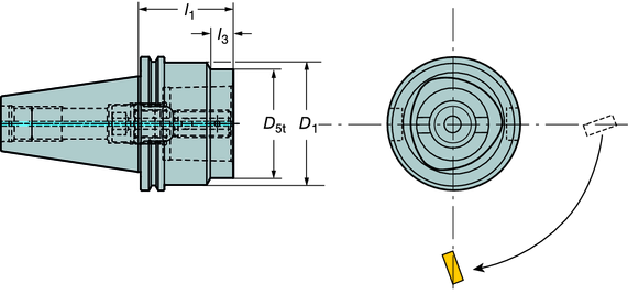 03 l 1 = programovací délka Rozměry, inch Řezná Kužel Velikost spojky Objednací kód kapalina 1) D1 D5t l1 l3 U 40 C4 C4-A390.546-40 040 1 1.750 1.575 1.575.142 2.2 40 C5 C5-A390.546-40 050 1 1.750 1.968 1.