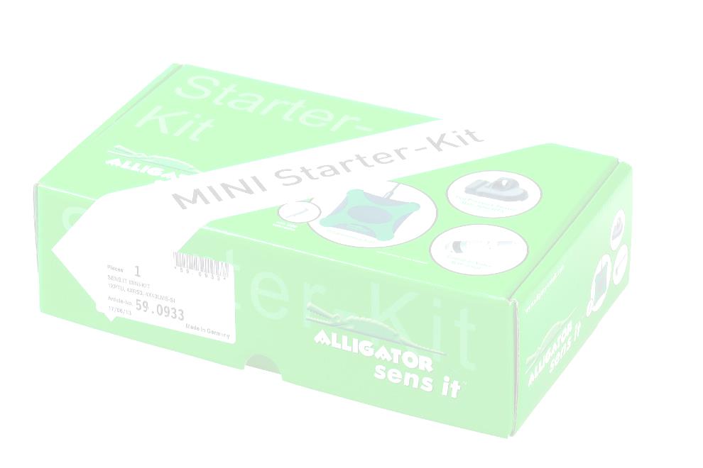 www.jtmd.eu jtmd@volny.cz +420 602 750 365 JTMD 9 9 9 ALLIGATOR SENS.IT STARTOVACÍ SADA SENS.IT MINI VÝROBCE ALLIGATOR KAT. ČÍSLO 590918 MALOOBCH.