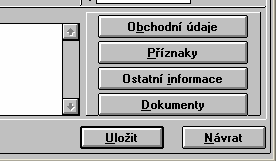 1. Všeobecné funkce 1.1. Spolupráce s MS Word a MS Excel Do hlavních evidencí je možnost zadávat dokumenty MS Word a MS Excel.