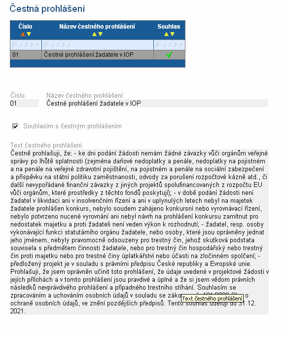 Výběrová řízení Horizontální témata Vyplnit pro každé VŘ Vyplnit dle projektu POZOR zda podle zákona nebo Závazných postupů!