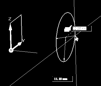 3D Skica Klávesou X uzamykáme roviny souřadnicového systému pro tvorbu čáry, obdélníku, kružnice, nebo oblouku. Klikáním na klávesu X přepínáme mezi 3 rovinami.