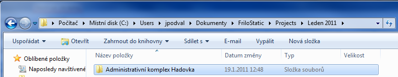 Hledej zrušené pozice Hledat existující adresáře Vyčistit složku této funkce lze obnovit smazané projekty funkce Zrušit odstraní pozice pouze ze zobrazení FCC, pomocí této funkce lze obnovit smazané