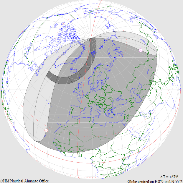 2. POPIS JEVU Zatmění Slunce dne 20. března 2015 bylo pozorovatelné v Evropě, severní a částečně jižní Asii, severní a západní Africe, Atlantském oceánu a Arktidě.