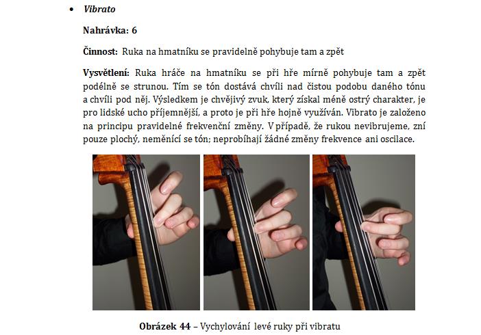 Obrázek 2 Ukázka vysvětlení určitého jevu Méně podstatnou částí, která však do celého textu také zapadá, je vyhodnocení ankety týkající se
