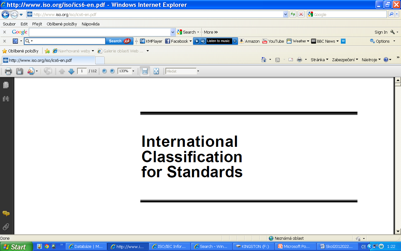ICS - International Classification for