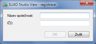 ILLKO Studio View - návod 3 Instalace Obrázek 1: Registrace programu 3.6 Datové úložiště programu Při prvním spuštění programu se automaticky vytvoří složka Dokumenty/ILL- KOStudio/.