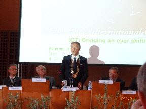 President Andrea Penza zahajuje Kongress Nově zvolený President