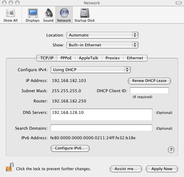 3. Zaškrtnutím položky Obtain an IP address automatically (Získat adresu IP automaticky) budou nastavení ipv4 IP získána automaticky.
