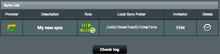 Pokyny pro použití synchronizace serveru: 1. Na navigačním panelu klikněte na AiCloud 2.
