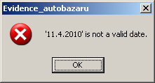 Doporučení pro WINDOWS 7 Pokud se při spuštění programu zobrazuje chybové hlášení