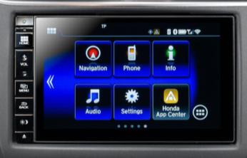 Honda Connect Honda Connect 7" touchscreen FM/DAB Radio Bluetooth MirrorLink 2 USB vstup HDMI vstup 27 jazyků (obsahuje český /slovenský jazyk) zadní parkovací kamera s dynamickými naváděcími liniemi