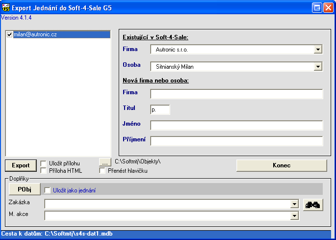 16 2.7 Novinková dokumentace Soft-4-Sale G5.