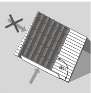 K-400. Pokud z důvodu sklonu střechy je nutné přesah prodloužit, rozteč mezi první a druhou latí bude menší. Pokud tento přesah má být kratší je třeba rozteč prodloužit.