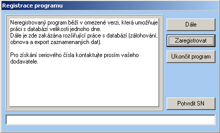 3 Instalace a spuštění programu Program je určen pro instalaci na jednom počítači.