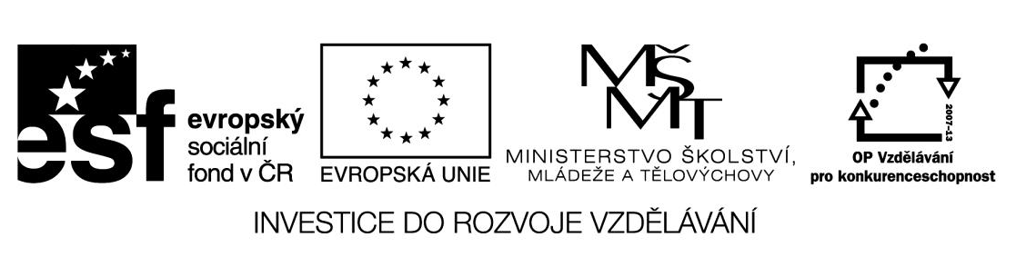 Název projektu: Číslo projektu: Podpora přírodovědného a technického vzdělávání v Moravskoslezském kraji CZ.1.07/1.1.00/44.
