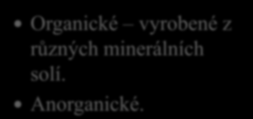 20. Jak dělíme ochranné látky na dřevo podle chemického složení?