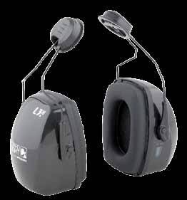 C1060 LEIGHTNING L0N mušlový chránič s krčním obloukem elegantní, ultra tenký, lehký ideální pro použití se svářečskou helmou mušľový chránič s krčným oblúkom elegantný, ultra tenký, ľahký ideálny na