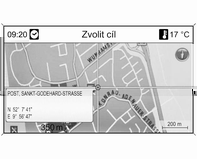 180 Informační systém Zvolte požadovanou zemi. Zobrazí se nabídka pro zadání čísla. Pomocí pravopisné funkce zadejte číslo telefonu - viz výše "Zadávání adresy pomocí pravopisné funkce".