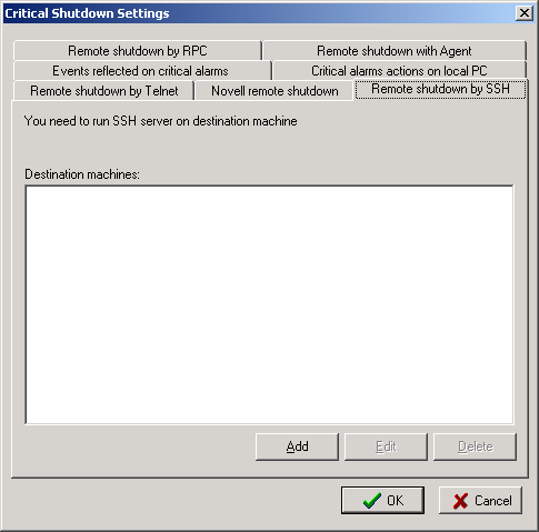 4.5.4 Vzdálené vypnutí pomocí SSH SSH (Secure Shell) je program pro přihlášení do jiného počítače po síti pro vykonávání programů na vzdáleném počítači a přesouvání souborů z jednoho počítače na