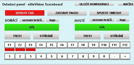 ) zábava sport reklama Snadné ovládání více zobrazovačů najednou elite ScoreBoard Jednoduchý a intuitivní software, který se dokáže přizpůsobit jakékoliv velikosti zobrazovače, a to díky kompletní