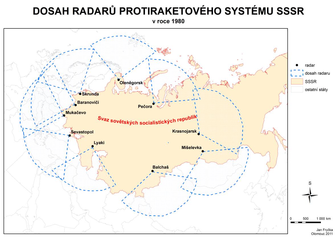 Obr. 7 Sovětské radary