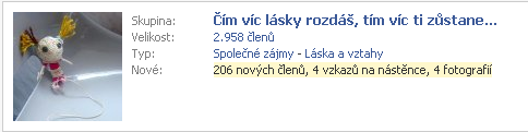 Např Rádio Evropa 2 = 9962 členů; Gambrinus=1060;