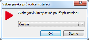 Kompletní instalace (serverová část) 1) Spusťte instalační soubor v PC, kde bude instalován