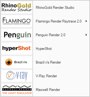 Kompatibilita s renderovcími moduly RhinoGold je plně