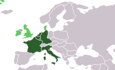1952-58 Zakládající státy 1986 3. rozšíření: Španělsko, Portugalsko 1973-1.