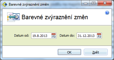 Codexis Uživatelská příručka 43 3.6 HISTORIE VYHLE 4.7 ČASOVÉ VYHLE 4.