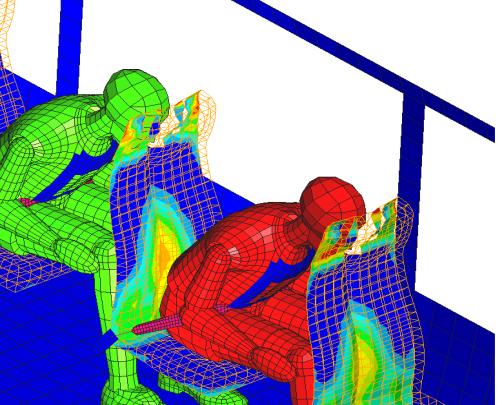 1. Úvod do problematiky Studie vlivu připoutání pasažérů dvoubodovými pásy při čelním nárazu zvýšení biomechanické zátěže cestujících