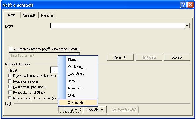 176 Microsoft Office Word 2003 sami pro sebe, nebo pro ostatní spolupracovníky.