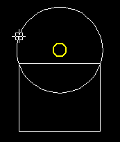 Kružnice V menu Draw vybereme Circle. Zadáme střed úsečky a pak poloměr. Buď kliknutím myši nebo zadáním poloměru v příkazové řádce. Obdélník V menu Draw vybereme Rectangle.