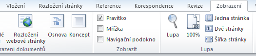 nutnosti formátovat text vestavěnými styly nadpisů. Potom můžete pracovat v zobrazení osnovy nebo v rozvržení dokumentu. Přiřazení úrovně osnovy k odstavci.