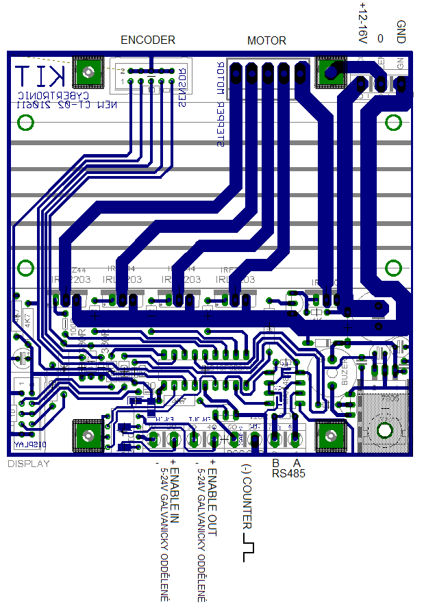 ELEKTRONIKA Elektronika mechaniky turniketu CT-02 KIT je nejdůležitějším částí celého systému. Stará se o hladký chod, sleduje žádosti o průchod a neustále komunikuje s nadřazeným systémem.