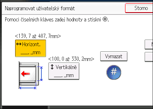 3. Kopírování Kopírování na obálky Tato kapitola popisuje kopírování na obálky běžného i uživatelského formátu.