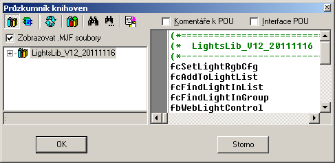Poté je možné přidat knihovnu LightsLib.