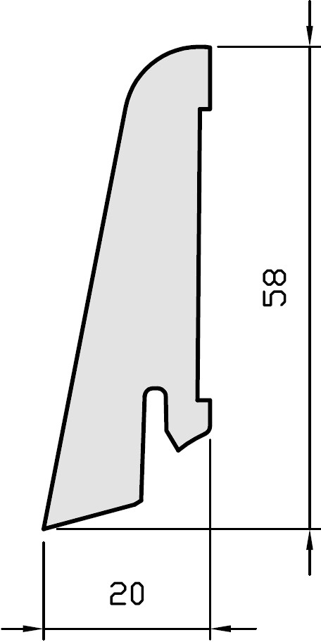 STEPSTAR Kód Množství univerzální schodová STEPSTA240 + znak od 1 ks v délce 2,40m ** O 616 Kč/bm hrana s povrchem z dřevěné dýhy pro výšku podlahoviny 7-18,5 mm uvedený u vybrané dřeviny STEPSTLIPHL
