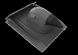 pro plechové tvarované střechy Průměr potrubí 5-55mm 385 006 268 Kč 50-70mm 385 007 316 Kč Prostupová taška - betonové krytiny Počet kusů 1 385 008 408 Kč Prostupová taška - pálené