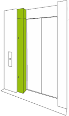 ELEKTRICKÁ SÍŤ: - pohonná jednotka: 3 NPE 50 Hz 400 V / TN-S - osvětlení v kabině: 1 NPE 50 Hz 230 V / TN-S - umístění hl.