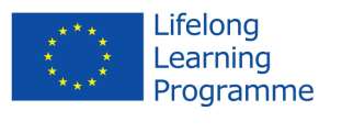 Tento projekt byl financován s podporou Evropské komise v programu Lifelong Learning Programme,