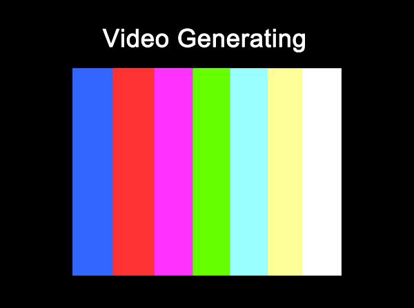 3.9 Generátor video signálu A. Propojte video výstup testeru ke vstupu kontrolovaného monitoru nebo rekordéru. B. V režimu hlavní nabídky stiskněte tlačítko "4".